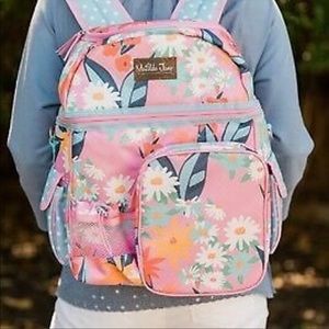 Matilda Jane Everything Packed Cooler Backpack Pink Floral